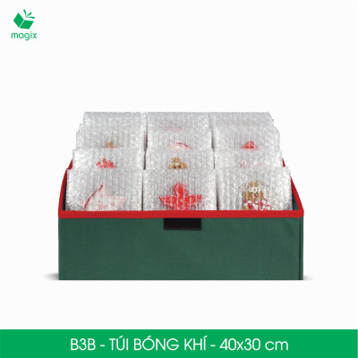 B3B - 40x30 cm - 25 Túi bóng khí chống sốc đóng hàng - Túi gói hàng, bọc chống sốc, xốp chống sốc
