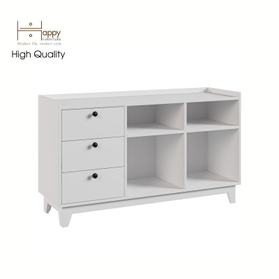 [Happy Home Furniture] KINA , Tủ đựng đồ 7 ngăn , 124cm x 40cm x 72cm ( DxRxC), THK_075