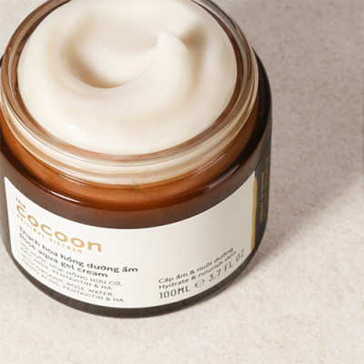 Thạch hoa hồng dưỡng ẩm Cocoon giúp cấp ẩm và nuôi dưỡng da (30ml/100ml) - Hàng chính hãng