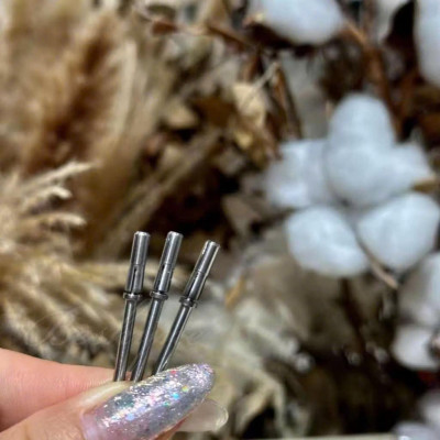 Lõi Lắp Đầu Mài Nhám Mini Cao Cấp Làm Nail, Thép Sáng Bóng, Lắp Vừa Chuẩn Lõi Đầu Tím Timi 120,240, Mài Êm Không Tuột, Dễ Tháo Lắp Làm Nail Phương Miu