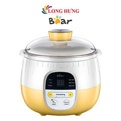 Nồi nấu chậm Bear 0.8 lít SUBE001 - Hàng chính hãng