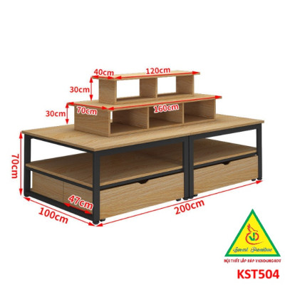 Kệ trưng bày sản phẩm, hàng hóa , kệ siêu thị , cửa hàng KST504 - NỘI THẤT LẮP RÁP VIENDONGADV