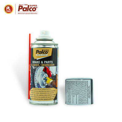 Xịt vệ sinh thắng, dầu mỡ ô tô và xe máy PALCO Brake & Parts Cleaner/Degreaser - Chai 150ml - Nhập khẩu Ấn Độ