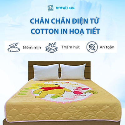 Chăn Chần Điện Tử 150x200cm Cotton In Họa Tiết - MYM Việt Nam