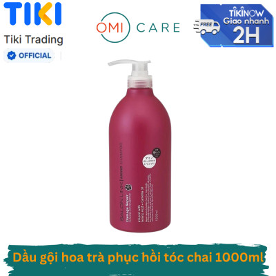 Dầu gội hoa trà phục hồi tóc hư tổn salon link 1000ml/chai