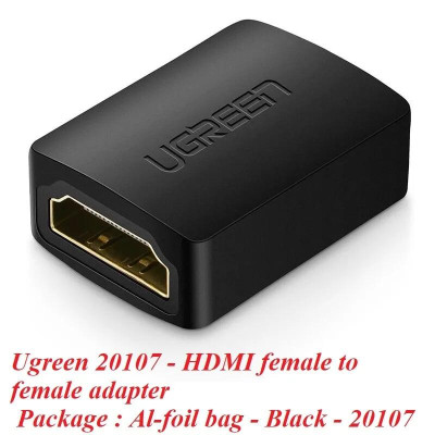 Ugreen UG2010720107TK Màu Đen Đầu nối dài HDMI - HÀNG CHÍNH HÃNG