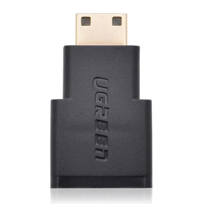 Ugreen UG2010120101TK Màu Đen Đầu chuyển đổi Mini HDMI sang HDMI - HÀNG CHÍNH HÃNG