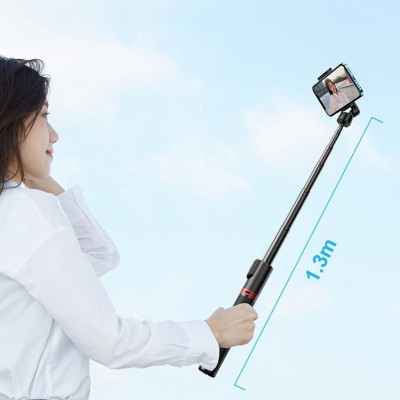 Gậy selfie Bluetooth Tripod Remax P12 Gậy livestream , quay tiktok ,quay video, chụp ảnh loại XỊN - Hàng Chính Hãng Remax Bảo Hành 3 Tháng Lỗi 1 Đổi 1