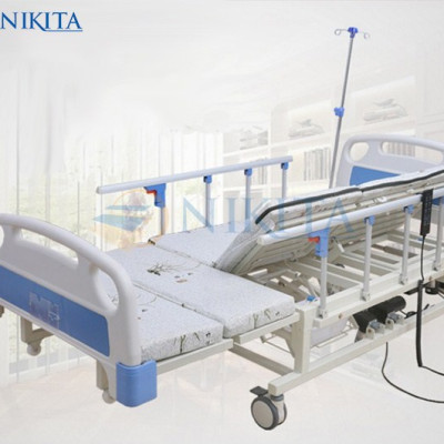 Giường bệnh Y  tế điều khiển bằng điện - Nâng đầu, nâng chân - Nghiêng trái phải - Đi vệ sinh gội đầu tại chổ - DCN 16