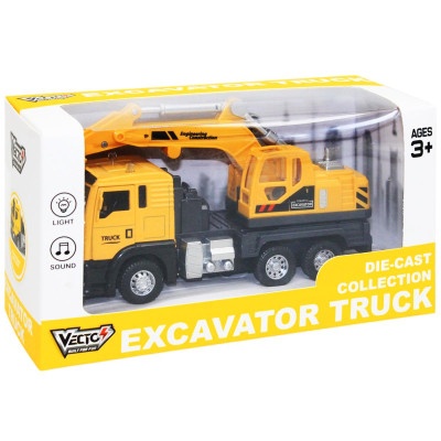 Đồ Chơi Mô Hình Xe Tải Xúc Đất Có Đèn Và Âm Thanh - Vecto VT32K
