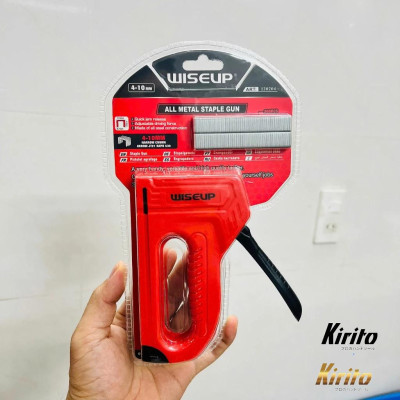 Kìm bắn đinh ghim WISEUP , đa năng, tiện dụng tặng kèm 300 ghim