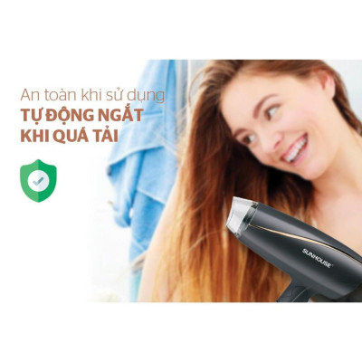 Máy sấy tóc Sunhouse SHD2306 đen