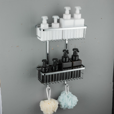 Giá thẳng đôi để đồ vệ sinh Frap F353-1 Hàng Chính Hãng Nhập Khẩu