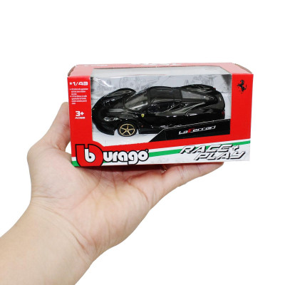 Đồ Chơi Mô Hình Xe Ferrari R & P-LaFerrari Tỉ Lệ 1:43 - Bburago 31137BLA/18-36100 - Màu Đen