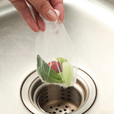 Combo 300 Túi Lọc Rác Bồn Rửa Bát - Túi Lưới Lọc Rác Giúp Ngăn Chặn Tắc Đường Ống