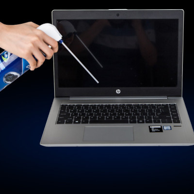 Bình xịt khí nén BLUE vệ sinh làm sạch khử bụi chống tĩnh điện cho Macbook / Bàn Phím / Máy Tính / Máy Ảnh / Máy in / Bản Mạch / iPhone - Hàng Chính Hãng