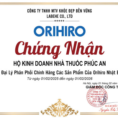 Bột Collagen Proteoglycan nhau thai heo 11000mg Orihiro Nhật Bản 180g