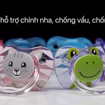 [ PV12014 ] Bộ 2 ty ngậm hỗ trợ chống đột tử/chỉnh nha/chống vẩu Dr.Brown