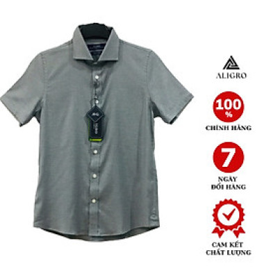 ÁO SƠ MI CỘC TAY CÔNG SỞ NAM SLIM ALGS-C76