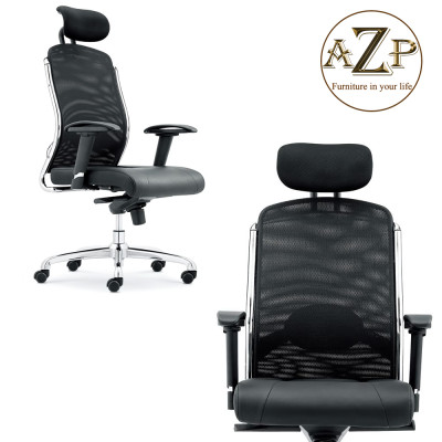 Ghế Giám Đốc, Ghế Văn Phòng Khung Thép 100% AZP FURNITURE Ergonomic AZP-9104 Phân Khúc Cao Cấp - Best Choice Hỗ trợ Lưng