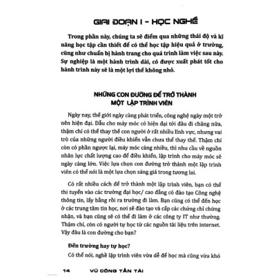 Hành Trang Lập Trình – Những Kỹ Năng Lập Trình Viên Chuyên Nghiệp Cần Có ( Vũ Công Tấn Tài)