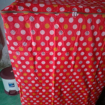 Áo trùm máy giặt cửa trên cho máy từ 11 - 15kg , vải dù cao cấp , bảo vệ máy giặt , chống thấm nước , bụi , chống ẩm cao bảo vệ máy luôn sạch và gọn gàng giao màu ngẫu nhiên