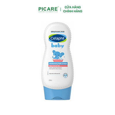 Sữa tắm cho bé Cetaphil Baby Moisturizing Bath & Wash 230ml dưỡng ẩm