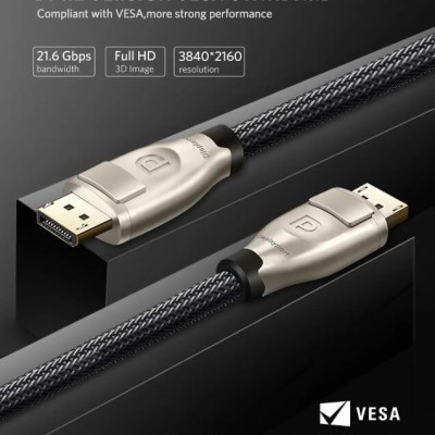 Ugreen UG30118DP107TK 1M Màu Đen Cáp 2 Đầu Displayport V1.2 cao cấp hỗ trợ 4K*2K 60GHz - HÀNG CHÍNH HÃNG