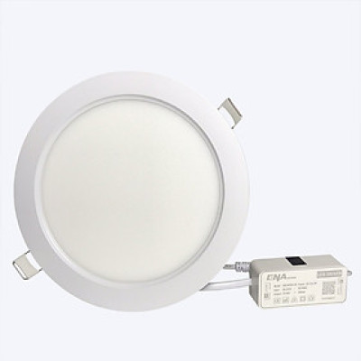 Đèn âm trần siêu mỏng tròn 12w ENA