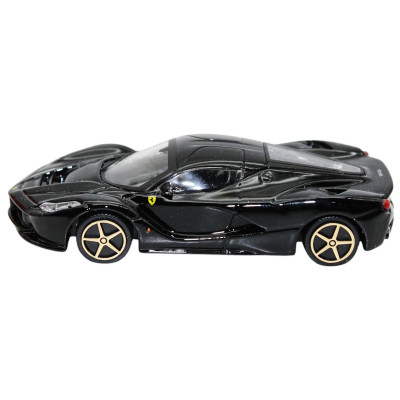 Đồ Chơi Mô Hình Xe Ferrari R & P-LaFerrari Tỉ Lệ 1:43 - Bburago 31137BLA/18-36100 - Màu Đen