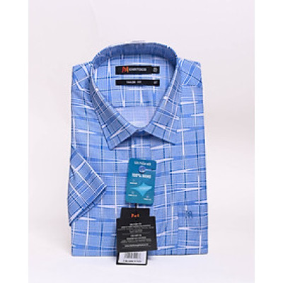 Áo sơ mi tay ngắn Khatoco