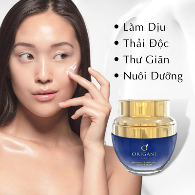 Combo Kem Dưỡng Đêm + Kem Dưỡng Ngày Origani Erda - Erda Rich Hydrating Day Cream + Night Cream Soothing And Reviving, Có Chứng Nhận Hữu Cơ - Xuất Xứ Úc