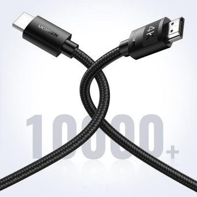 Ugreen UG40103HD119TK 5M 4K 30Hz màu đen Cáp hdmi - HÀNG CHÍNH HÃNG