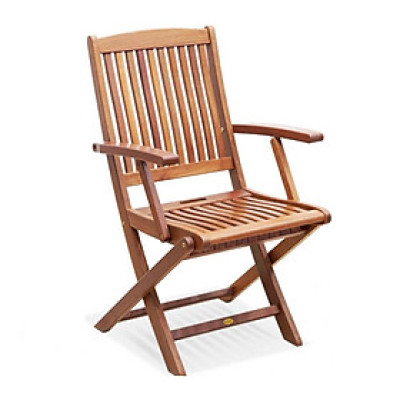 Ghế  Xếp Bungus Có Tay IBIE NC2021 (63 x 48 x 95 cm) - Nâu