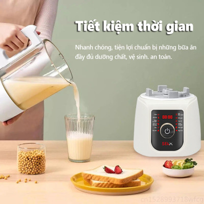 Máy Làm Sữa Hạt SEKA E300 Đa Năng 12 Chức Năng Cao Cấp - Hàng Chính Hãng