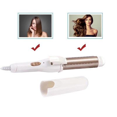 Máy Làm Xoắn Tóc, Uốn tóc - Lược điện uốn tóc đa năng - Curly Hair and Straight Hair (Màu ngẫu Nhiên) - Hàng nhập khẩu