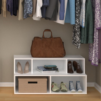 Kệ giầy đẹp gỗ MDF thiết kế tiện dụng SMLIFE Rashida