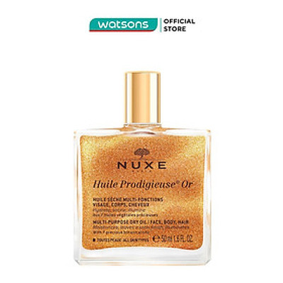 Dầu Khô Đa Năng Nuxe Huile Prodigieuse Or Multi-Purpose Dry Oil 50ml