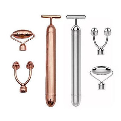 (Có Pin Sẵn) Cây massage mặt nâng cơ (Nhận hàng sau 1-3 ngày) săn da mặt giảm nếp nhăn & Máy Mát Xa Mắt Mini