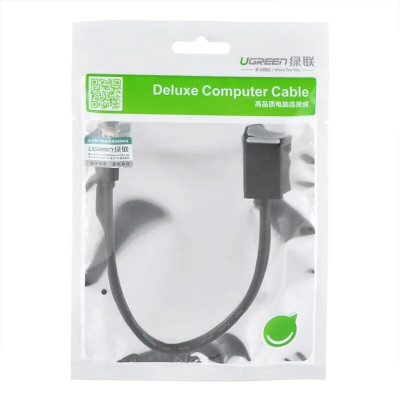 Ugreen UG2013420134TK Màu Đen Đầu chuyển đổi Micro HDMI sang HDMI âm - HÀNG CHÍNH HÃNG