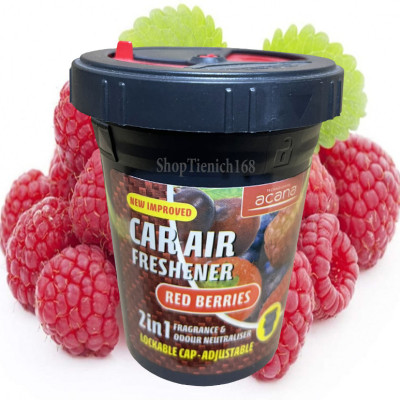 Sáp thơm ôtô thiên nhiên tiện dụng Acana 130g (hương cà phê)