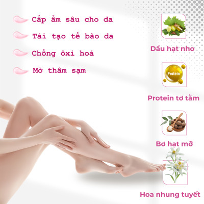 Kem Dưỡng Thể Trắng Da Nâng Tone Tăng Cường POP