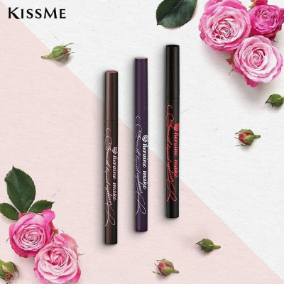Bút Kẻ Mắt Nước Siêu Chống Trôi Nét Siêu Sắc Mãnh Kissme Heroine Make Smooth Liquid Eyeliner Super Keep (Màu Nâu)