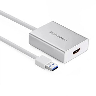 Cáp chuyển USB 3.0 sang HDMI cao cấp 80CM Ugreen 229OL40229OL Hàng chính hãng