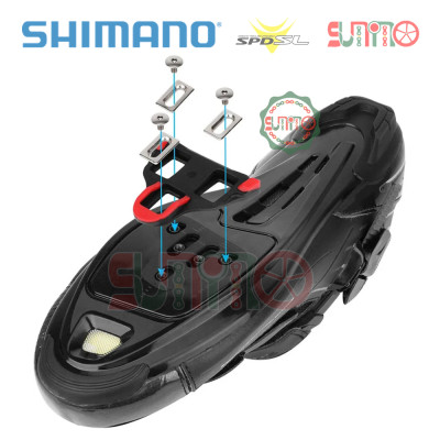 Can giày xe đạp road SHIMANO SPD-SL Cleat fullbox chính hãng
