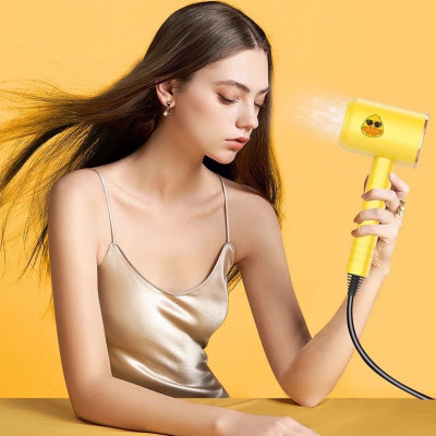 Dụng cụ làm đẹp - Máy sấy tóc con vịt công suất  mạnh  loại 2 chế độ sấy, 3 tốc độ gió tiện lợi