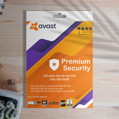 Avast Premium Security (For 1 PC – 1 year)- Hàng chính hãng