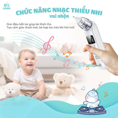 MÁY HÚT MŨI TRẺ EM CHIBÉ Plus - Máy hút mũi cầm tay CHI BÉ