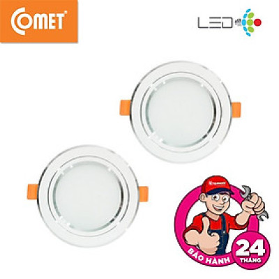 Đèn Led Âm Trần ĐỔI MÀU Siêu Mỏng 7W COMET Standard Series CD03M