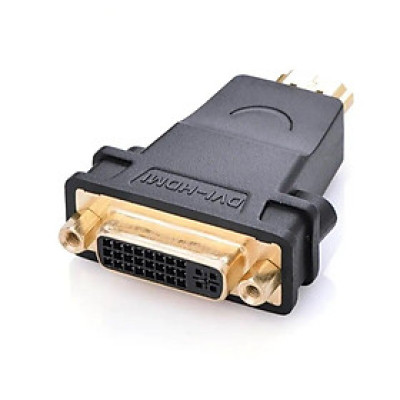 Ugreen UG2012320123TK Màu Đen Đầu chuyển đổi HDMI sang DVI 24 + 5 âm - HÀNG CHÍNH HÃNG